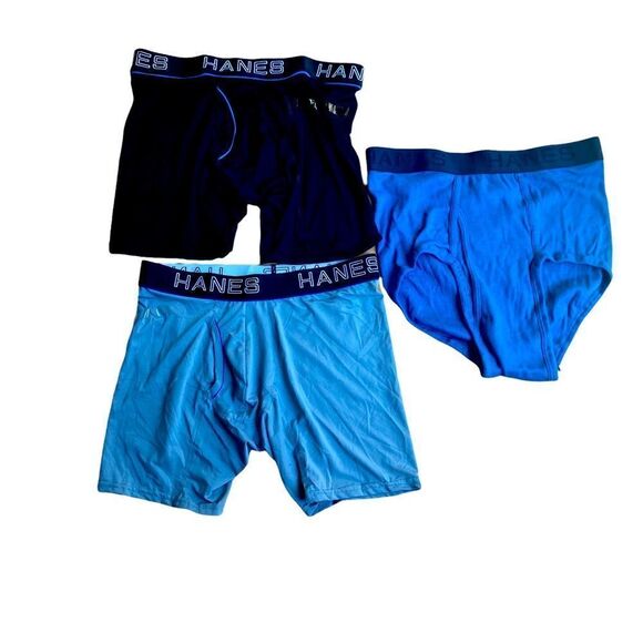Men’s Hanes Boxer Shorts Briefs Sz M NWOT - Picture 1 of 3